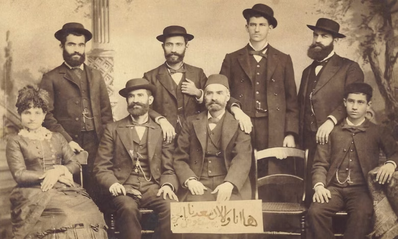 The Arbeely’s, pictured here in Knoxville, Tennessee, in 1881, were the first Syrian family to immigrate to the United States, having arrived three years prior