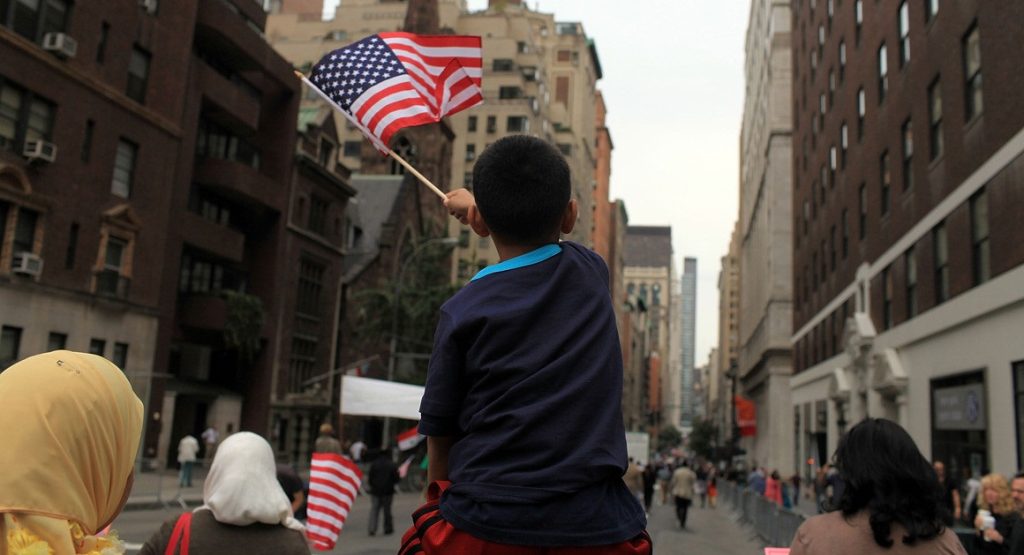 the challenges and triumphs Arab and Muslim immigrants face in their first years in the U.S.