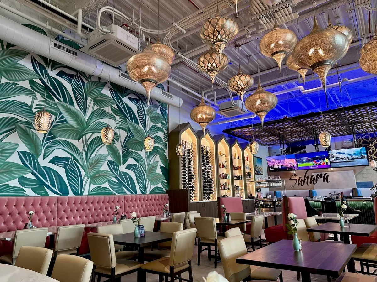 Sahara offers classic Lebanese cuisine with a reputation for freshness.