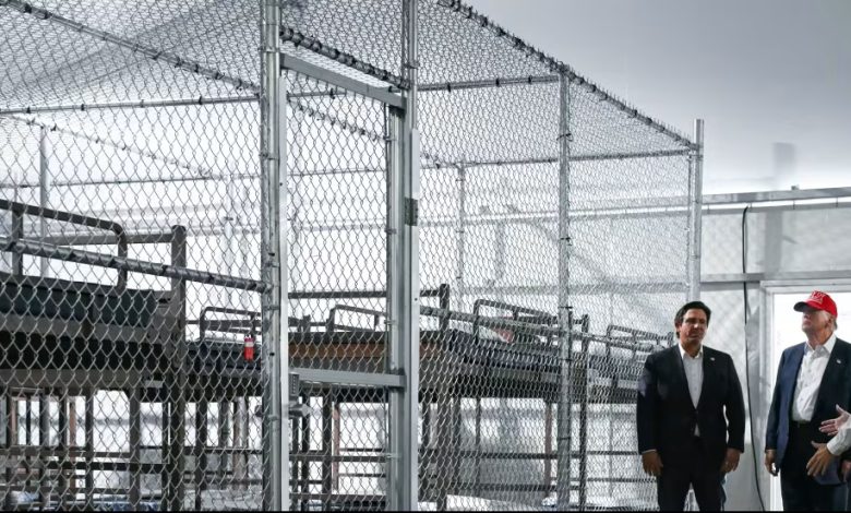 Over 60,000 migrants are now held in U.S. detention centers,