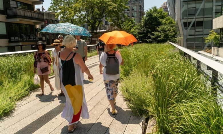 While the Southwest is expected to see a brief cooldown early in the week, heat will return in force to the Midwest and Northeast