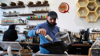 Qahwah House in Dearborn, founded by Ibrahim Alhasbani, where authentic Yemeni coffee reconnects culture, history, and hospitality.