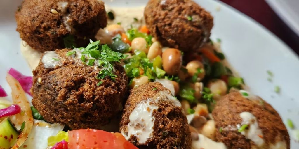 Z Falafel provides convenient online ordering and delivery options through platforms like Grubhub, DoorDash, and Uber Eats.