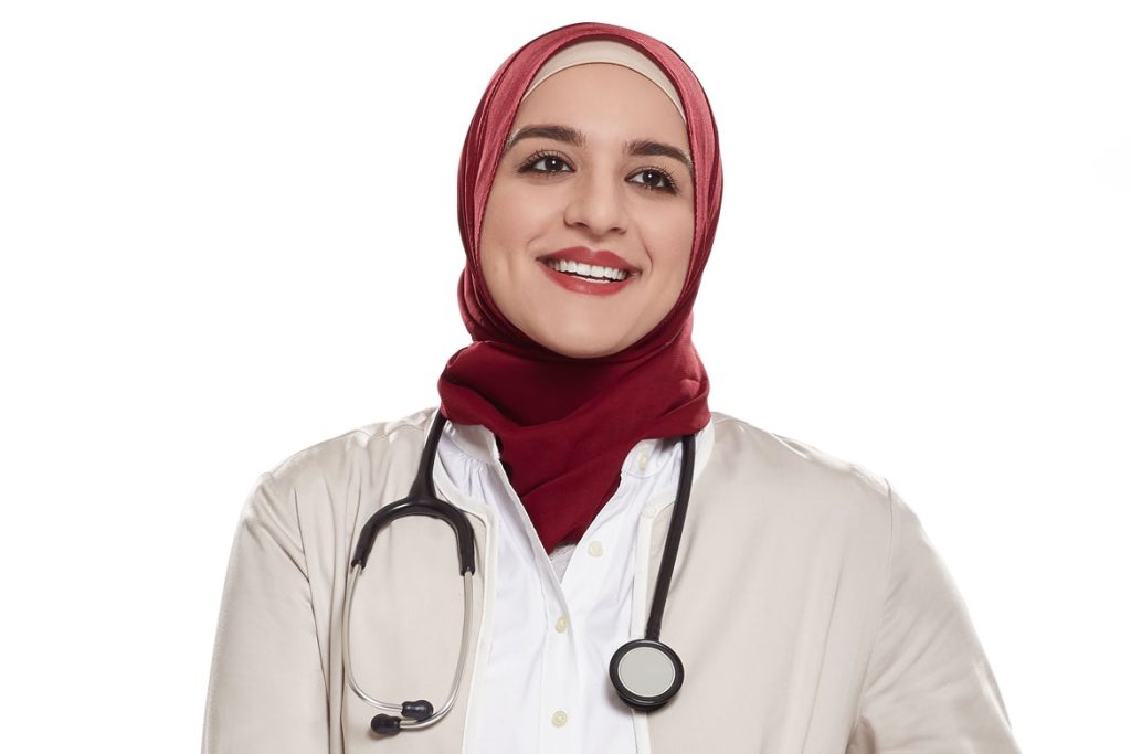 the impact of Arab Muslim doctors in the USA, their medical specialties, contributions to patient care