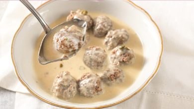 the traditional flavors of Lebanon with Dhahareej, a comforting meal made from chickpeas, bulgur, and minced meat, perfect for family gatherings.