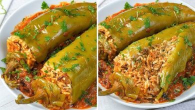 Discover the rich flavors and cultural heritage of Tunisian stuffed peppers (Felfel Mehchi), a traditional dish featuring spiced meat, rice, and herbs inside roasted peppers.