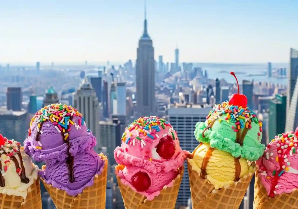 As the summer sun rises over New York City and its surrounding boroughs, there’s no better way to cool down and satisfy your sweet cravings than with a generous scoop of ice cream.