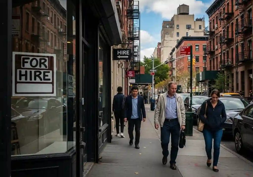Private sector job growth in New York City saw a troubling slowdown during the first half of 2025, with fewer than 1,000 new positions added—marking the slowest expansion outside of recession periods since 2003.
