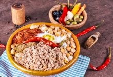 Lablabi is a traditional Tunisian chickpea stew made with garlic, cumin, harissa, and day-old bread.