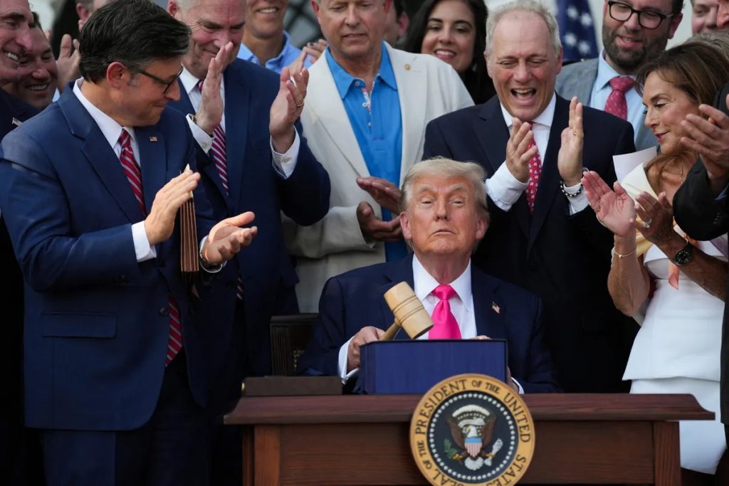 The CBO also projected that income for the poorest Americans would decline by $1,200 annually due to the tax changes and benefits outlined in the law.