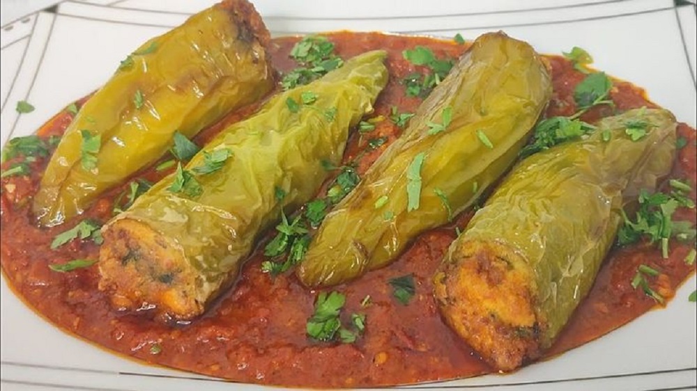 Tunisian stuffed peppers