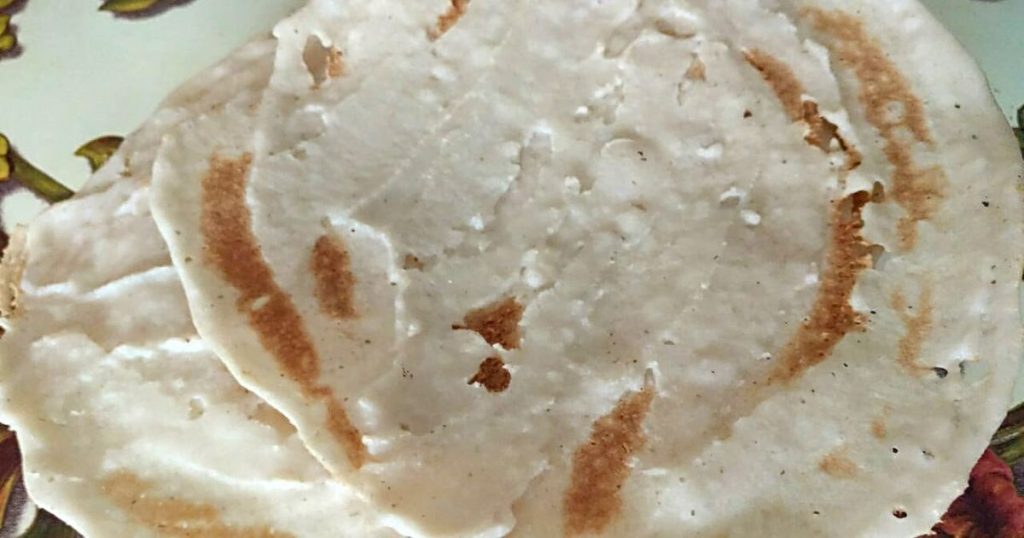 The bread’s name comes from the unique way its thin, liquid batter is “poured” (yusayyah) over a hot clay griddle.