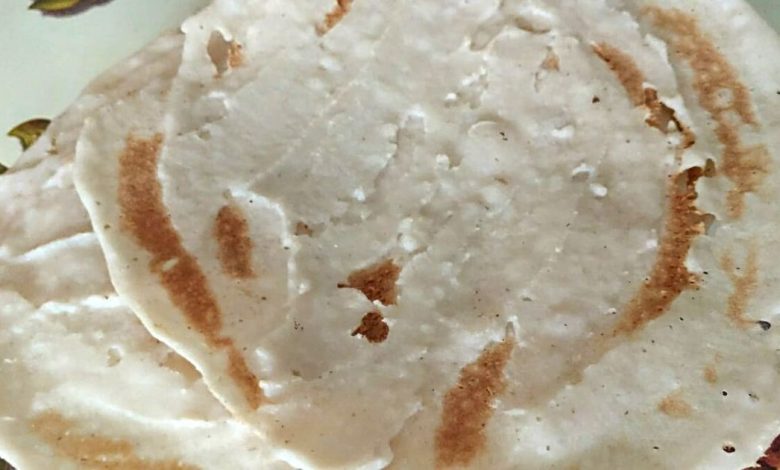 The bread’s name comes from the unique way its thin, liquid batter is “poured” (yusayyah) over a hot clay griddle.