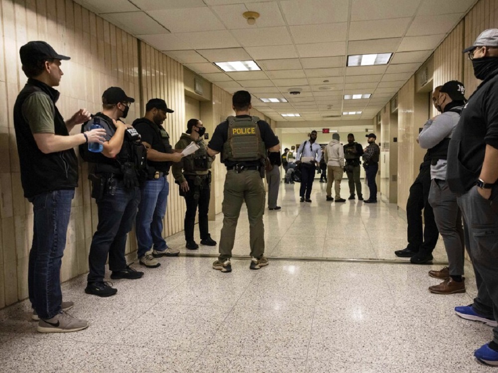 Immigration arrests inside New York courtrooms have surged, turning legal spaces into enforcement zones.