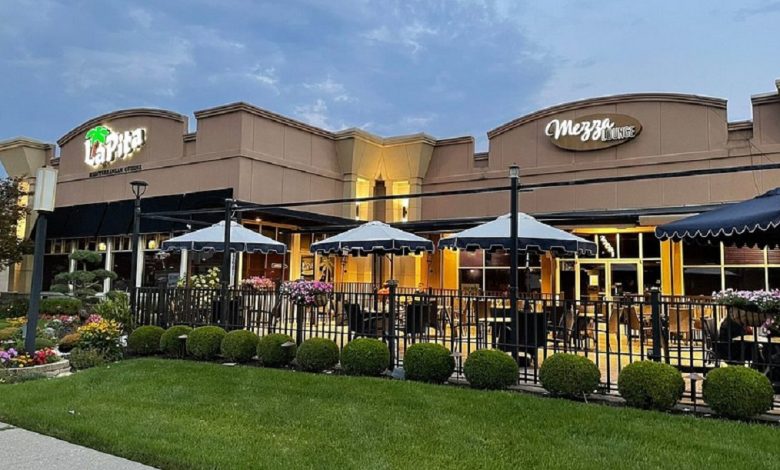 La Pita in Dearborn, Michigan—an authentic Lebanese and Mediterranean restaurant offering halal dining, fine dining ambiance, and a full banquet hall experience.