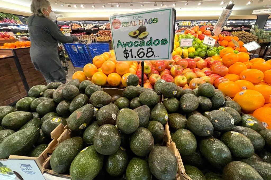 Avocado prices in New York City can range from 25 cents to $3.