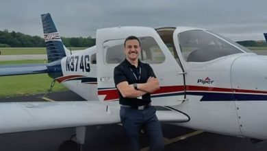 Syrian Pilot Mohammad Omar Ghanem Graduates in the United States