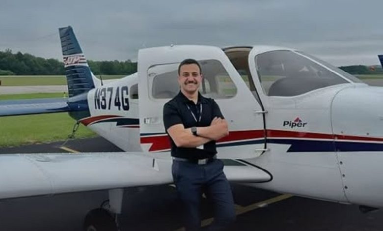 Syrian Pilot Mohammad Omar Ghanem Graduates in the United States