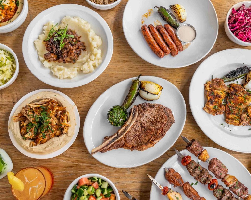 At Mashawee Stop, every dish begins with tradition. Using centuries-old charcoal grilling techniques, the chefs preserve the authentic taste of Mediterranean cooking.