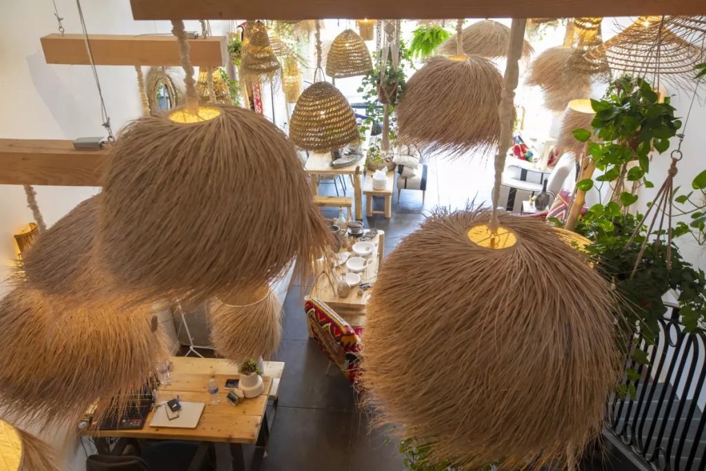 Faycel Mekbel, cofounder of the 1,200-square-foot home goods and furniture boutique, is from Sejnane, a town in northern Tunisia