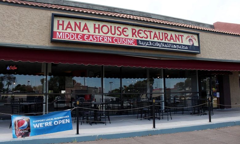 Hana House Restaurant in Phoenix, AZ, offers authentic Middle Eastern cuisine with fresh daily-prepared dishes and 100% Halal Certified meats.