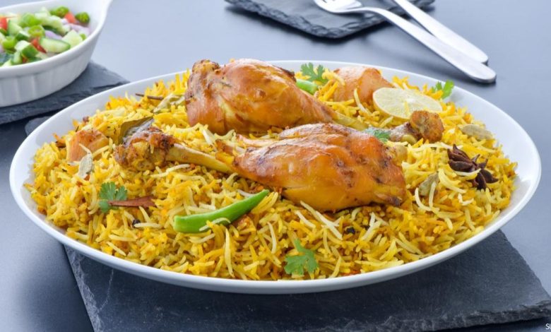 Biryani is a rich, aromatic rice dish originating from the Indian subcontinent, celebrated for its flavorful layers of spiced rice, tender meat, and fragrant herbs.
