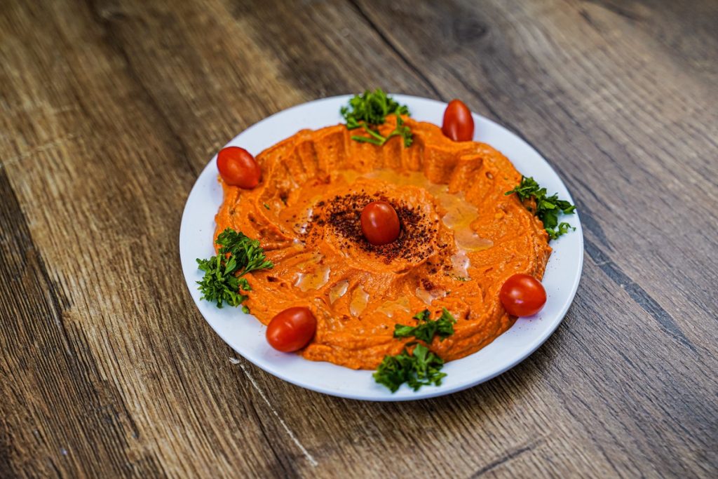 Traditional Tunisian carrot salad