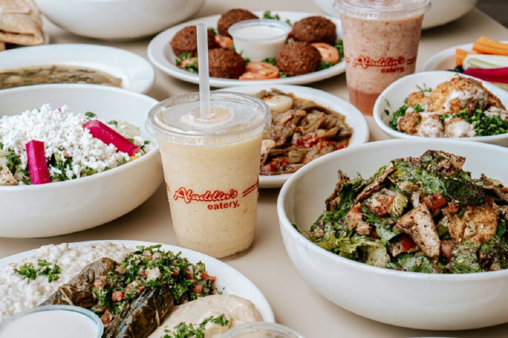 At Aladdin’s Eatery, dining is more than a meal—it’s a celebration of flavor, health, and hospitality.