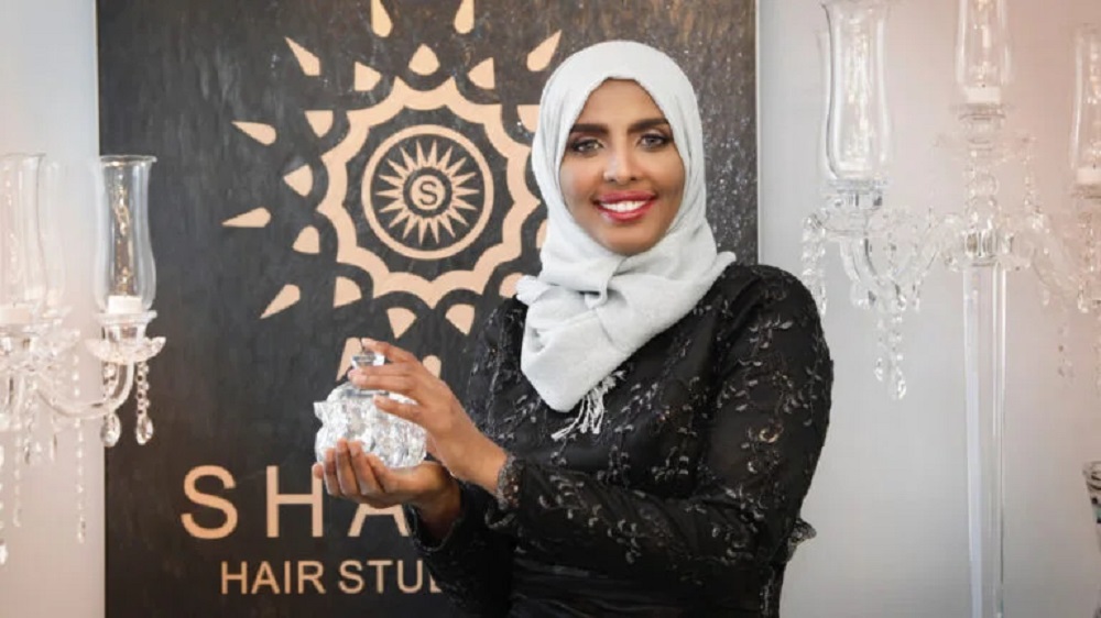 Ahmed’s story begins in Somalia, where at just ten years old she and her family fled the civil war and resettled in Boston.