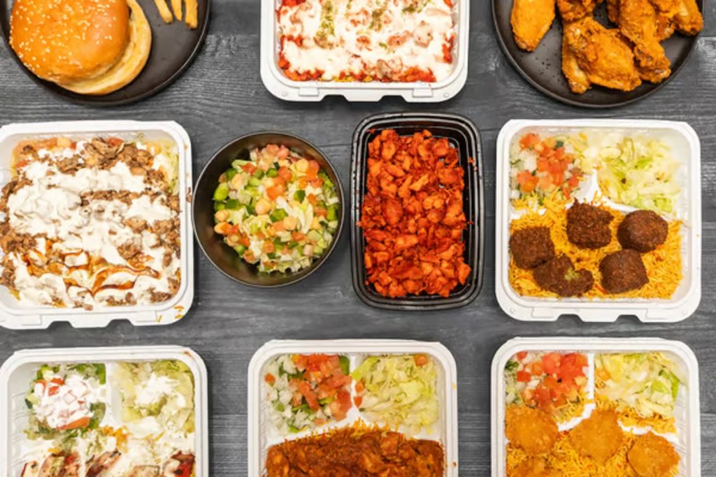 Mediterranean street food reflects the culinary traditions of Greece, Lebanon, Turkey, and Egypt, creating a vibrant fusion of flavors.