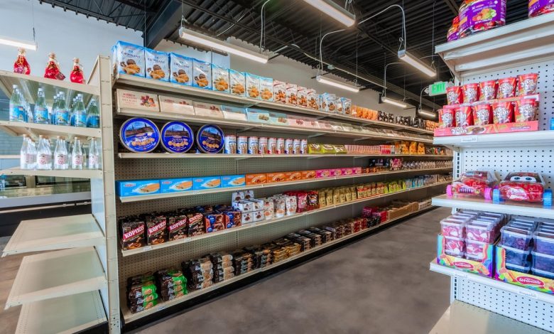 fresh halal meat, Middle Eastern specialties, and global products at the newly opened Camel International Market on Havana Street.