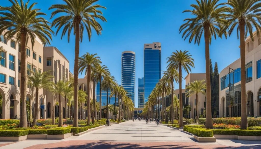 Muslim-friendly towns California