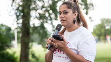 Samra Luqman is a prominent Yemeni-American activist and democracy advocate whose work bridges two worlds — the United States and Yemen.