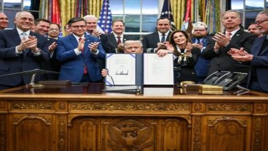 President Donald Trump signed a bill ending the 43-day U.S. government shutdown, the longest in American history.