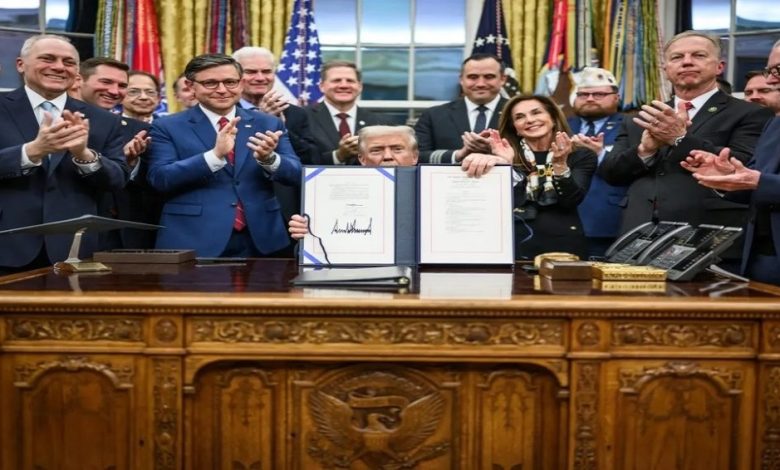 President Donald Trump signed a bill ending the 43-day U.S. government shutdown, the longest in American history.