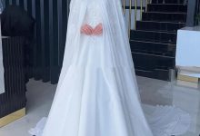 Muslim wedding dresses with hijab