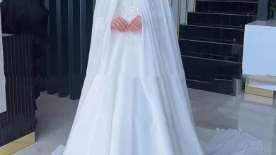 Muslim wedding dresses with hijab