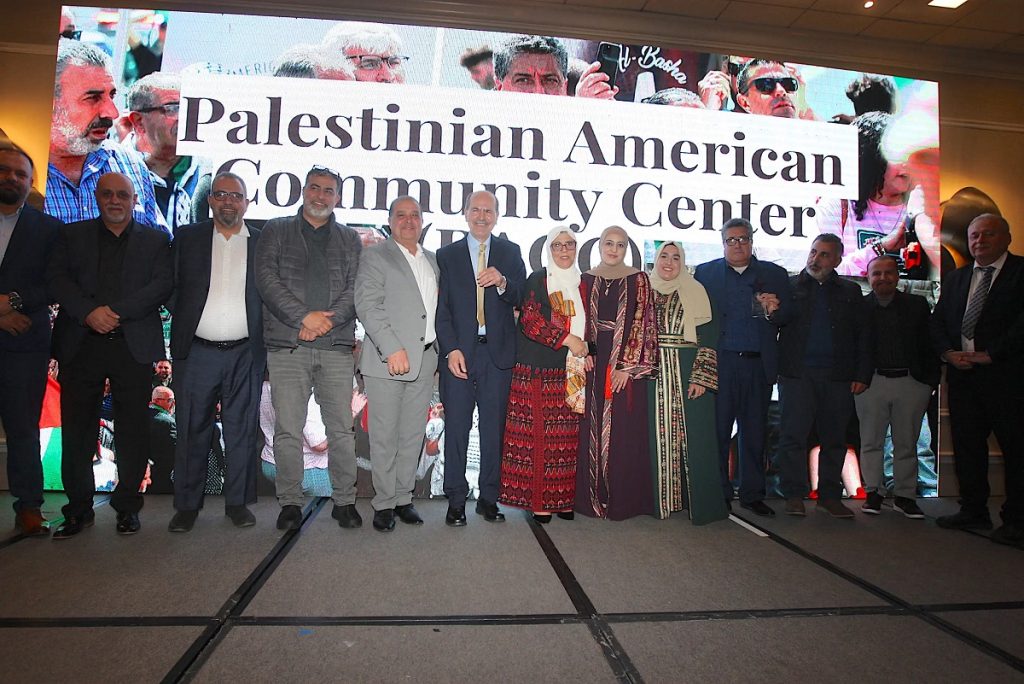 The evening opened with the American and Palestinian national anthems, followed by a moving speech from Ambassador Dr. Riyad Mansour, Permanent Representative of the State of Palestine to the United Nations.