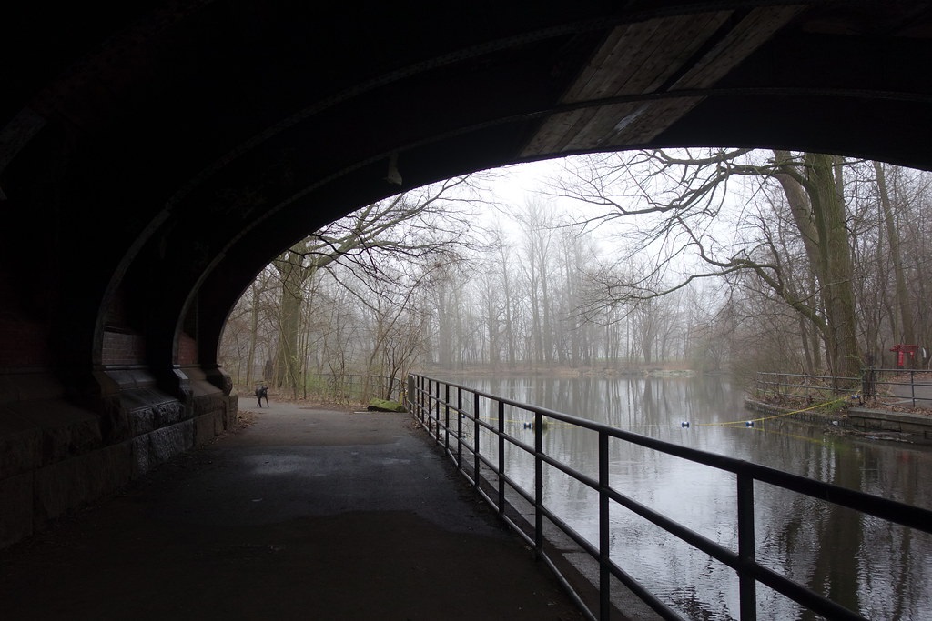 The famous Terrace Bridge in Prospect Park, a century-old structure designed by Calvert Vaux, has now deteriorated and is the focus of a long-awaited rehabilitation project.