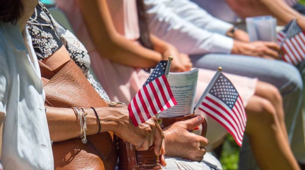 A new Economist/YouGov poll shows rising U.S. support for reducing legal immigration, even as the issue remains a low national priority.