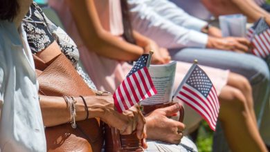 A new Economist/YouGov poll shows rising U.S. support for reducing legal immigration, even as the issue remains a low national priority.