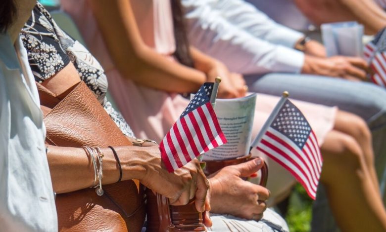 A new Economist/YouGov poll shows rising U.S. support for reducing legal immigration, even as the issue remains a low national priority.