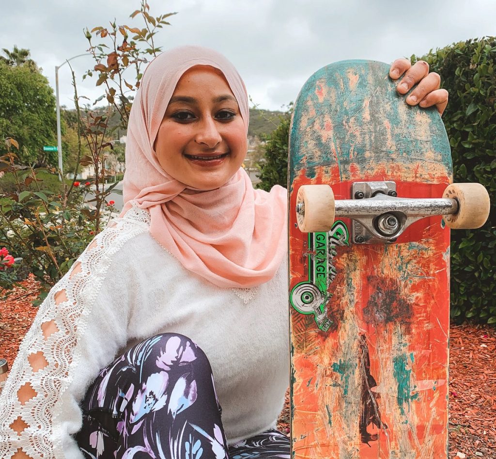 Sara Yogi, 27, a Nepali-American living in San Diego, California, began skateboarding just three years ago as a hobby. Quickly, her interest grew into a serious pursuit, as she became actively involved in competitions.