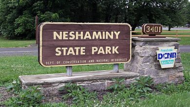 Neshaminy State Park, a sprawling 330-acre park in Bensalem Township, Bucks County, Pennsylvania, is known for its serene trails, scenic picnic spots, and breathtaking views of the Philadelphia skyline from Logan Point