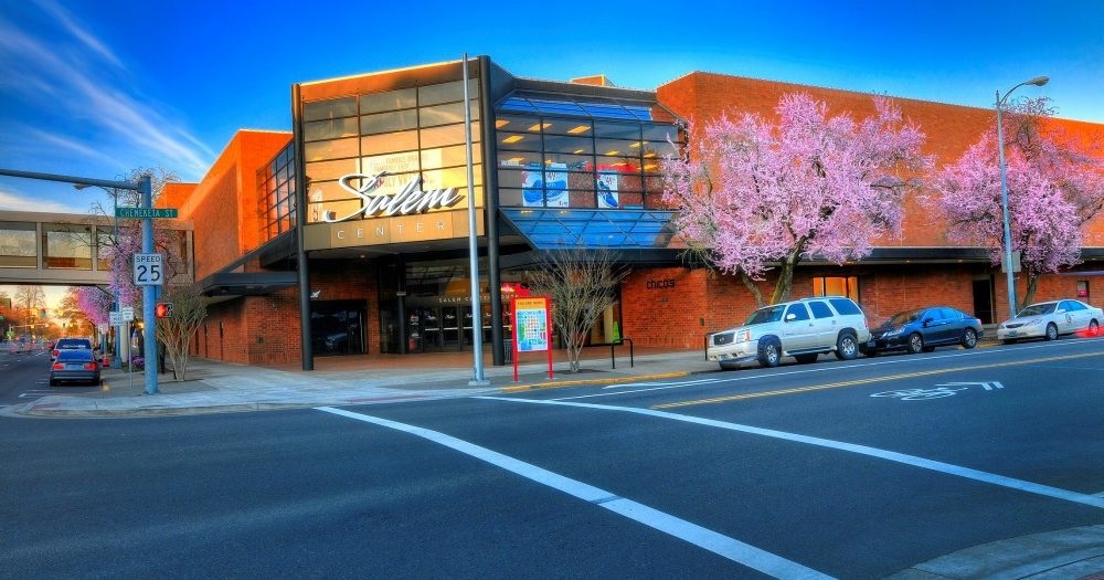 Salem Center in downtown Salem, Oregon: its history from 1950s department‑stores to 1979 mall opening, anchor store changes, redevelopment plans, and what it means for downtown revitalization.