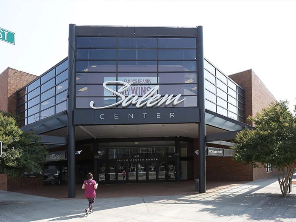 Salem Center stands at a crossroads between its heritage as a classic enclosed shopping mall and its future as a mixed‑use urban centre for downtown Salem.