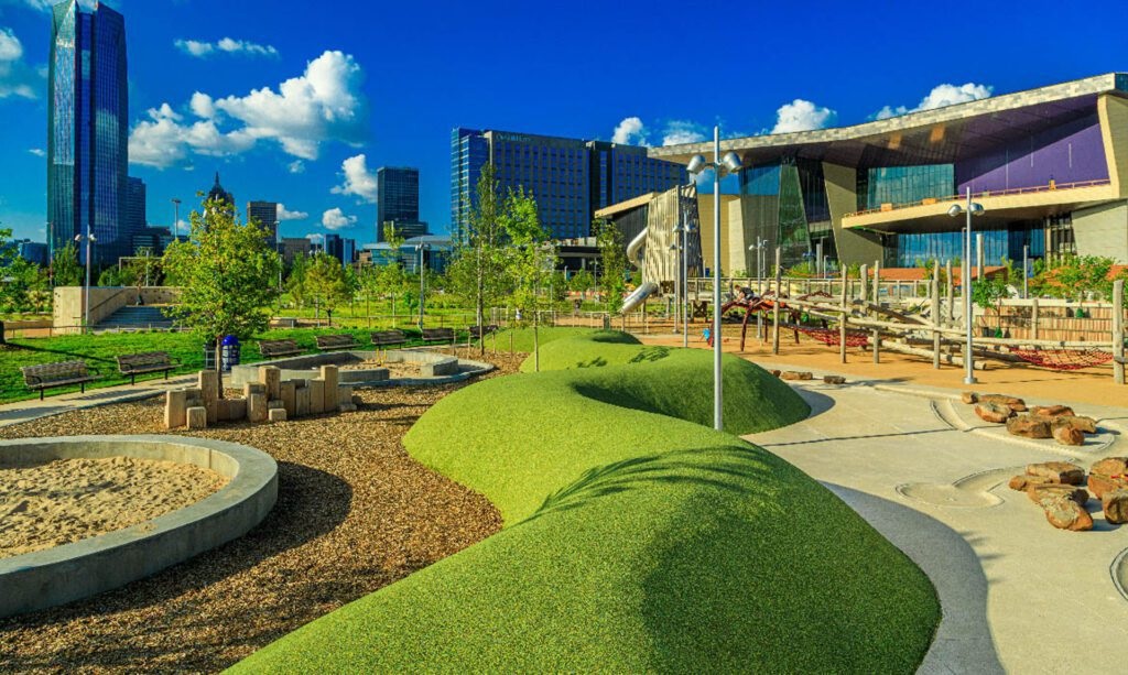 the top 5 parks in Oklahoma perfect for Muslim families and communities.