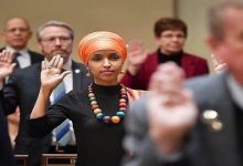 Ilhan Omar, who represents the state of Minnesota in Congress, was born in Somalia and fled the civil war at the age of eight.