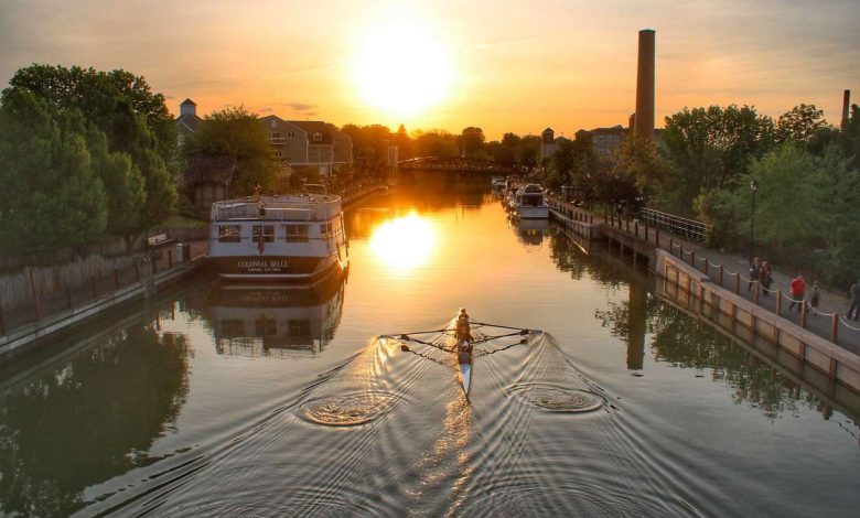 The iconic Erie Canal in upstate New York is a hidden treasure of natural beauty and rich history, stretching 300 miles and offering an unparalleled journey through the heart of the region.