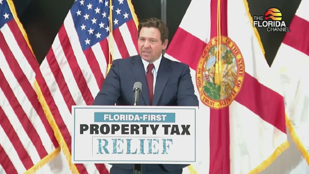 Florida Governor Ron DeSantis is advancing a plan to eliminate property taxes on primary residences, a move that could reshape state revenue and school funding.